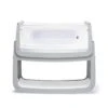 SnuzPod 4 Bedside Crib With Mattress - Dove -Baby Products Store 01 dove