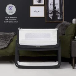 SnuzPod 4 Bedside Crib Starter Bundle - Slate 19 SnuzPod 4 Bedside Crib Starter Bundle - Slate -Baby Products Store 04 slate 1