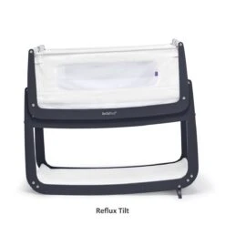 SnuzPod 4 Bedside Crib With Mattress - Navy -Baby Products Store 05 navy