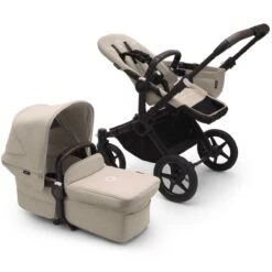 Bugaboo Donkey 5 Mono Complete - Black/Desert Taupe