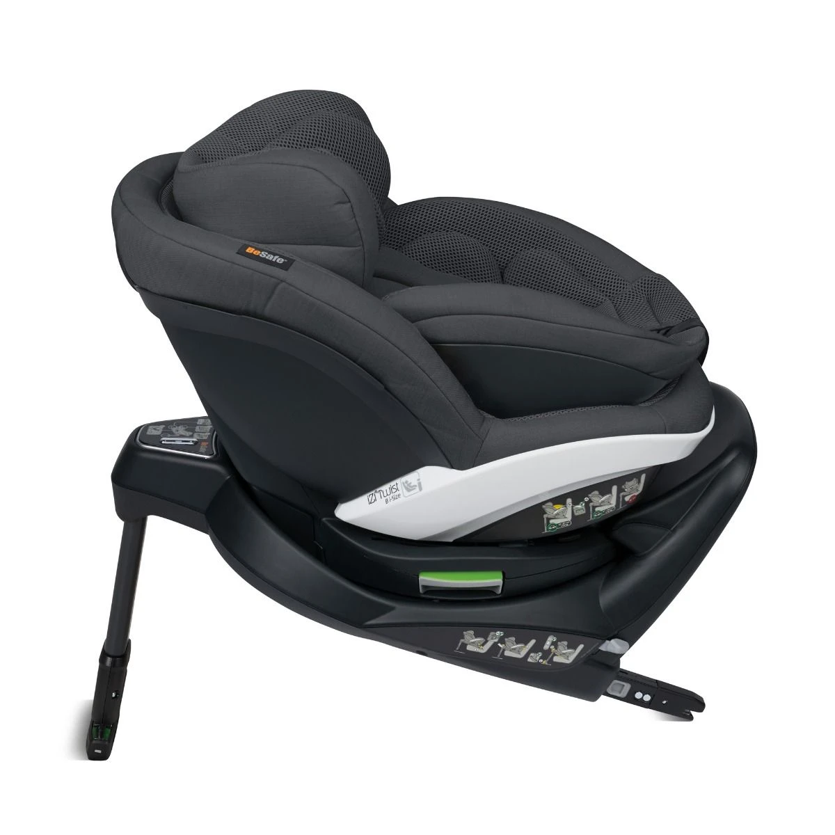 BeSafe IZi Twist B I-Size Car Seat - Anthracite Mesh 6 BeSafe IZi Twist B I-Size Car Seat - Anthracite Mesh - Image 4