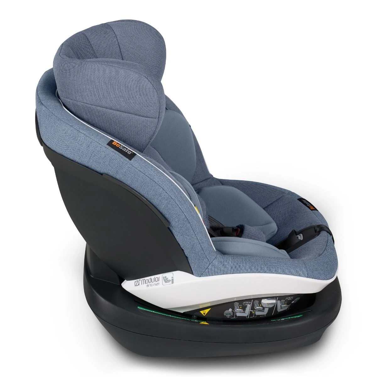 BeSafe IZi Modular RF X1 I-Size Car Seat - Cloud Melange 8 BeSafe IZi Modular RF X1 I-Size Car Seat - Cloud Melange - Image 6