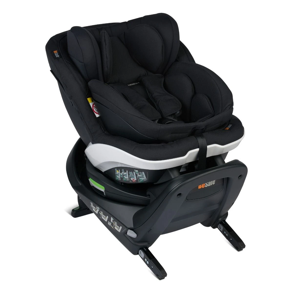 BeSafe IZi Turn B I-Size Car Seat - Fresh Black Cab 3 BeSafe IZi Turn B I-Size Car Seat - Fresh Black Cab