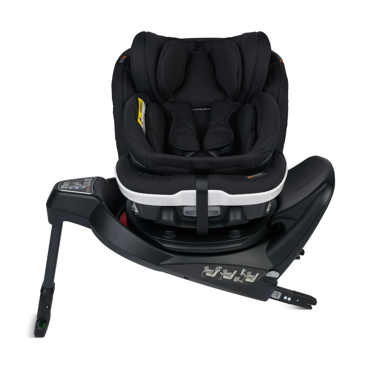 BeSafe IZi Turn B I-Size Car Seat - Fresh Black Cab 10 BeSafe IZi Turn B I-Size Car Seat - Fresh Black Cab - Image 8