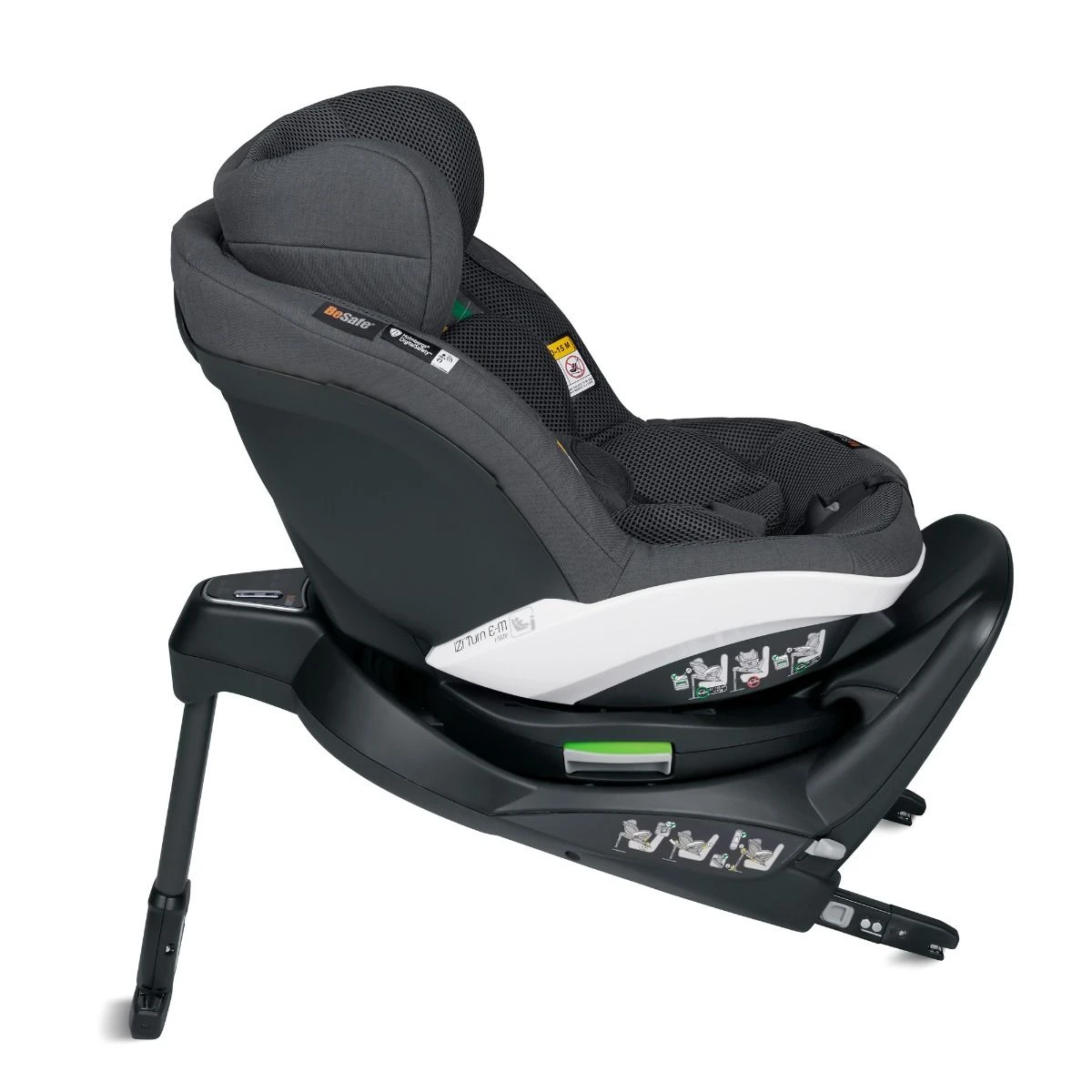 BeSafe IZi Turn E-M I-Size Car Seat - Anthracite Mesh 9 BeSafe IZi Turn E-M I-Size Car Seat - Anthracite Mesh - Image 7