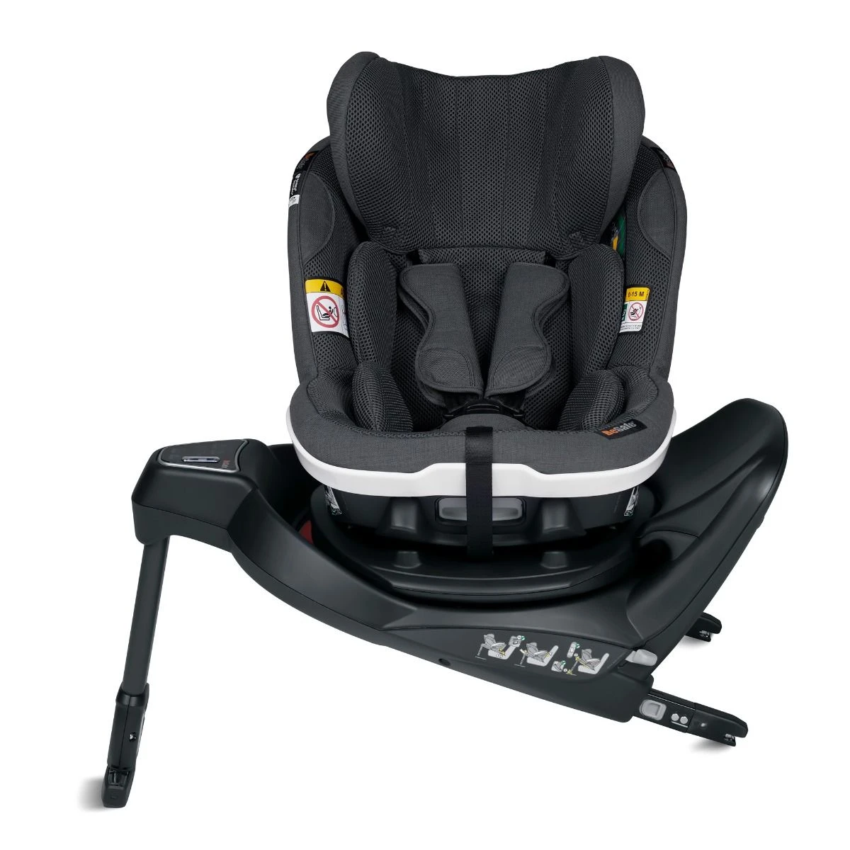 BeSafe IZi Turn E-M I-Size Car Seat - Anthracite Mesh 10 BeSafe IZi Turn E-M I-Size Car Seat - Anthracite Mesh - Image 8