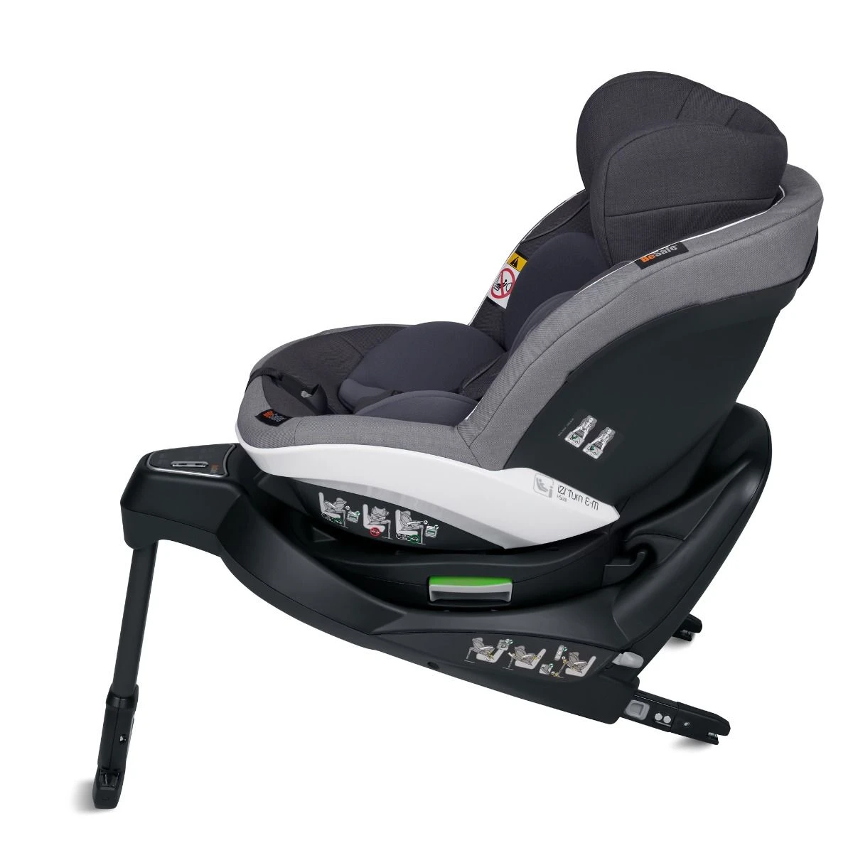 BeSafe IZi Turn E-M I-Size Car Seat - Metallic Melange 8 BeSafe IZi Turn E-M I-Size Car Seat - Metallic Melange - Image 6