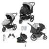 Ickle Bubba Venus Prime Jogger I-Size Travel System & Isofix Base - Space Grey 2 Ickle Bubba Venus Prime Jogger I-Size Travel System & Isofix Base - Space Grey -Baby Products Store 13 004 600 014 01