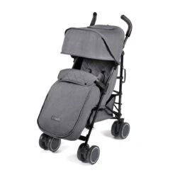Ickle Bubba Discovery Max Stroller - Black/Graphite Grey