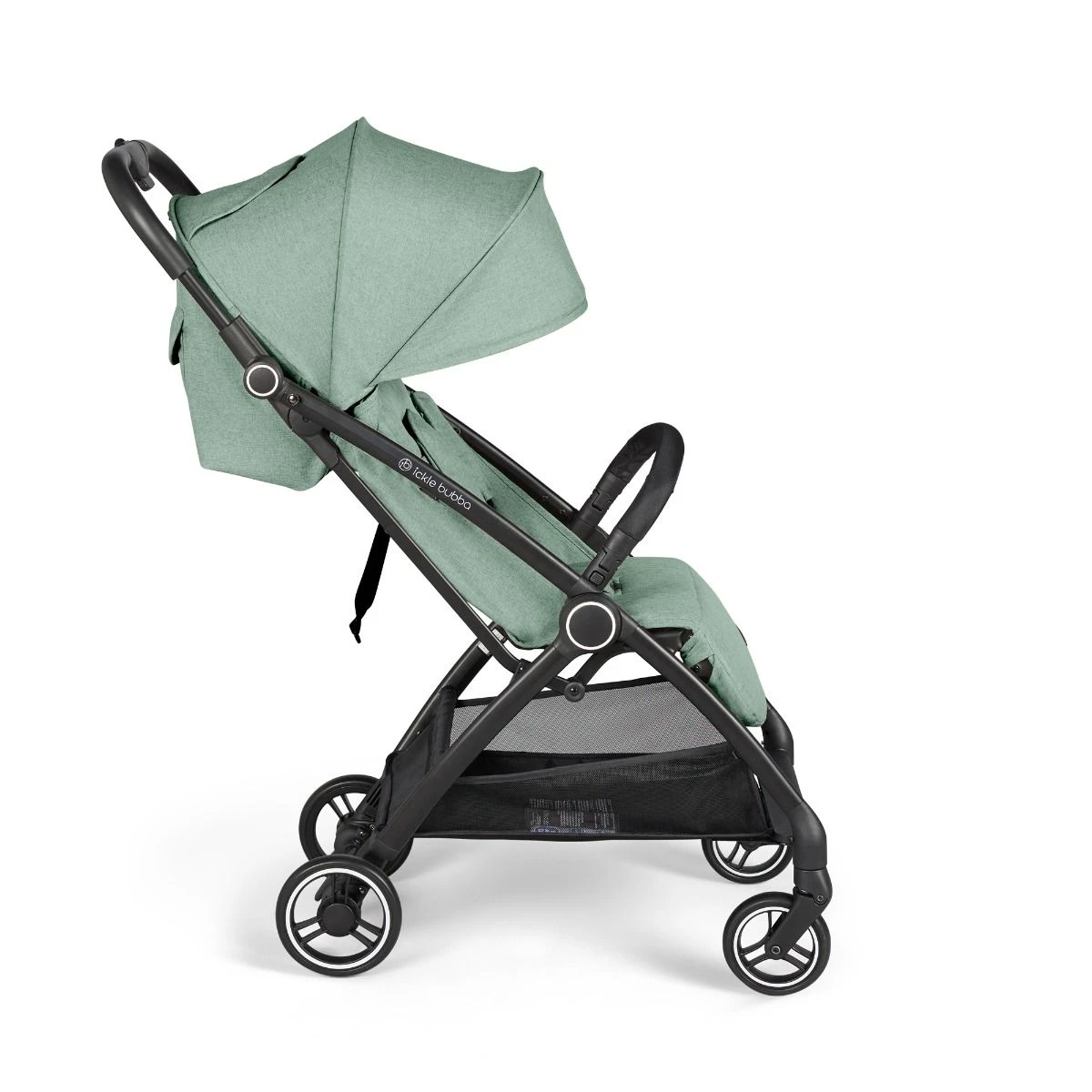 Ickle Bubba Aries Auto-Fold Stroller - Sage Green 5 Ickle Bubba Aries Auto-Fold Stroller - Sage Green - Image 3