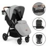 Ickle Bubba Stomp Stride Prime Stroller - Pearl Grey -Baby Products Store 15 006 300 147 01