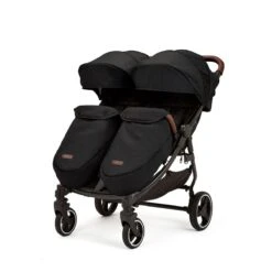 Ickle Bubba Venus Prime Double Stroller - Black -Baby Products Store 16 004 300 003 03