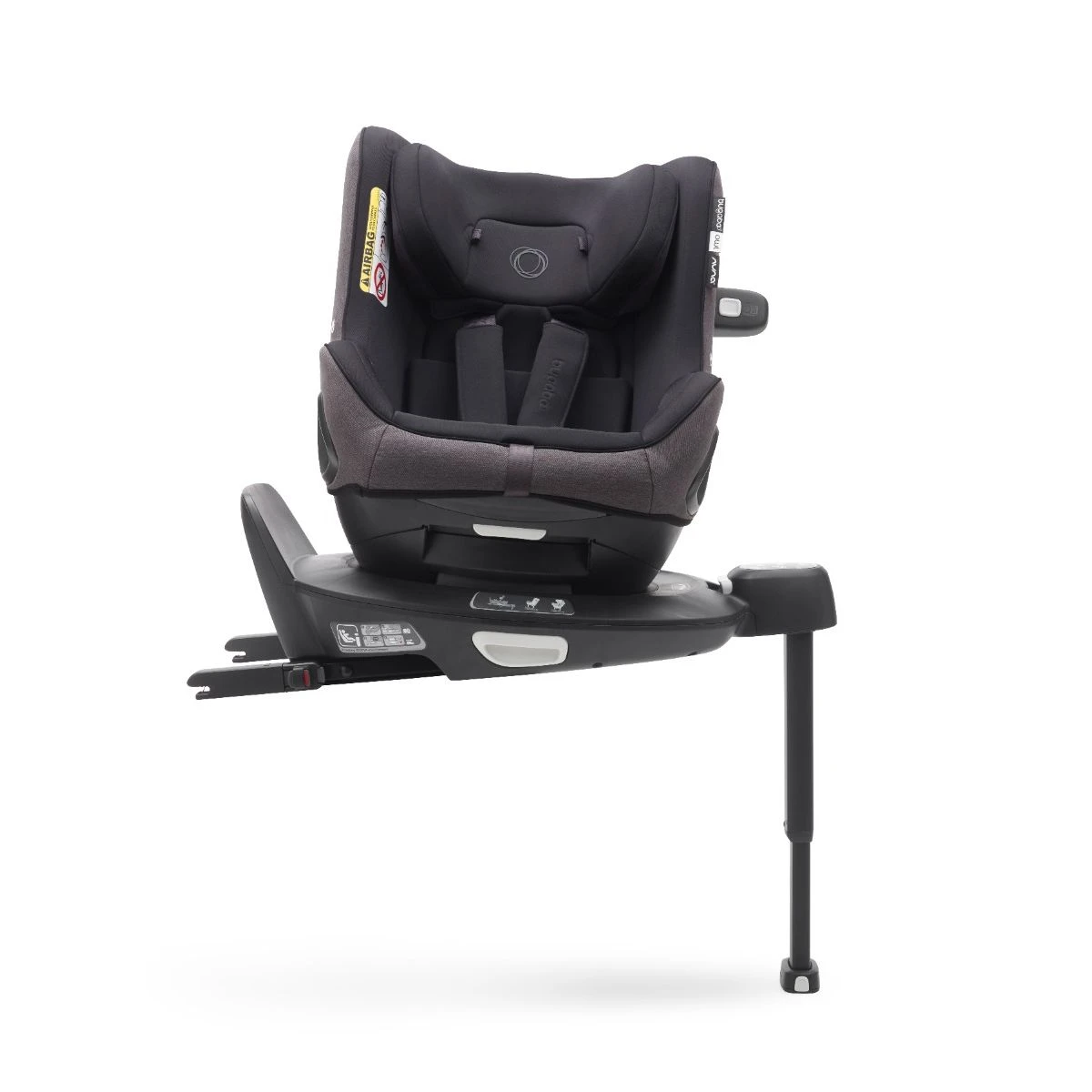 Bugaboo Owl By Nuna Car Seat + 360 Rotating Base - Mineral Washed Black 3 Bugaboo Owl By Nuna Car Seat + 360 Rotating Base - Mineral Washed Black