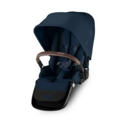 Cybex Gazelle S Silver Second Seat Unit - Ocean Blue