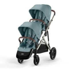 Cybex Gazelle S Taupe Second Seat Unit - Sky Blue -Baby Products Store 4 1 1