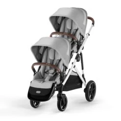 Cybex Gazelle S Silver Second Seat Unit - Lava Grey -Baby Products Store 4 3 1