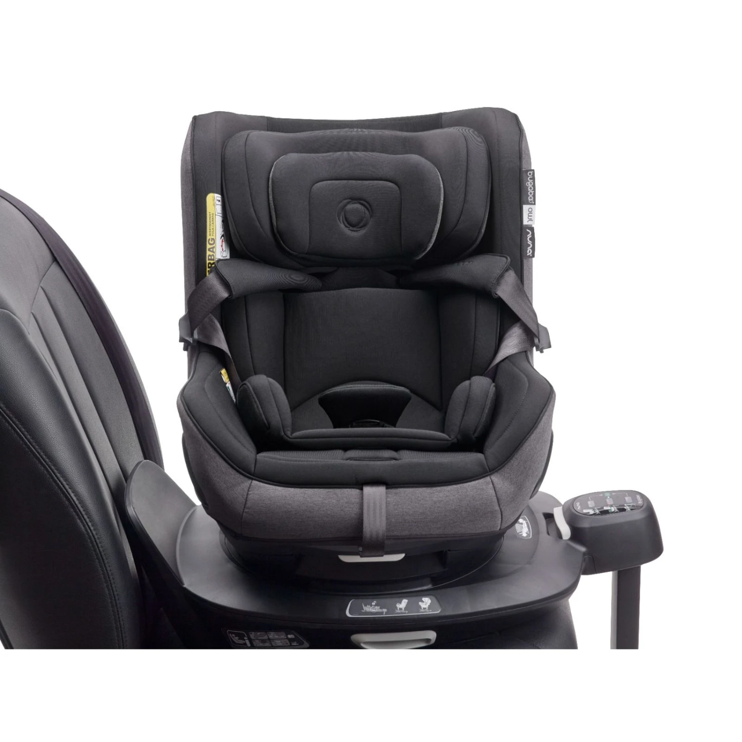 Bugaboo Owl By Nuna + Turtle Air + 360 Rotating Base - Mineral Washed Black 6 Bugaboo Owl By Nuna + Turtle Air + 360 Rotating Base - Mineral Washed Black - Image 4