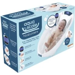 Aqua Scale V3 Digital Baby Bath - White -Baby Products Store aqua scale 3 0 baby bath white 10