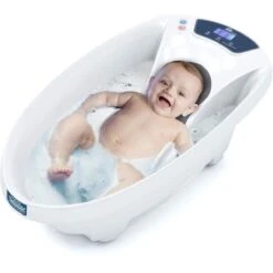 Aqua Scale V3 Digital Baby Bath - White -Baby Products Store aqua scale 3 0 baby bath white 6