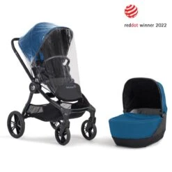 Baby Jogger City Sights Stroller And Carrycot Bundle - Deep Teal