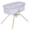 Babymore Air Motion Gliding Crib - Grey