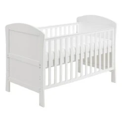 Babymore Aston Drop Side Cot Bed - White -Baby Products Store babymore aston drop side cot bed white 3