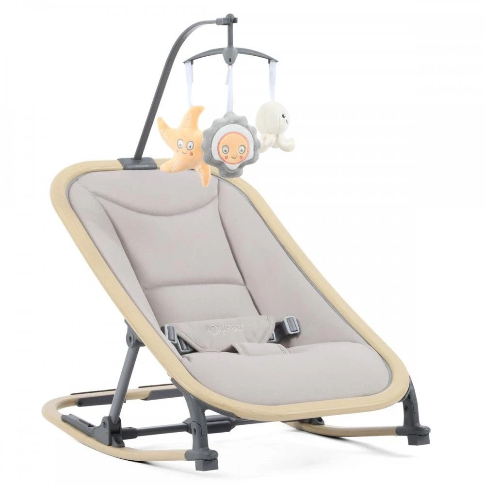 BabyStyle Oyster Home Rocker - Stone 5 BabyStyle Oyster Home Rocker - Stone - Image 3
