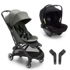 Bugaboo Butterfly Pushchair + Turtle Air - Black/Forest Green