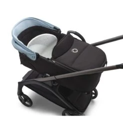 Bugaboo Dragonfly Stroller + Carrycot - Graphite/Midnight Black/Skyline Blue -Baby Products Store bugaboo dragonfly complete graphite midnight black skyline blue 7