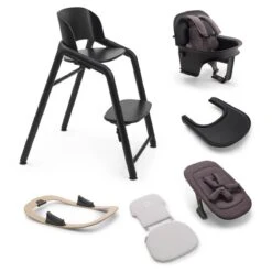 Bugaboo Giraffe Highchair Ultimate Bundle - Create And Buy -Baby Products Store bugaboo giraffe ultimate bundle black 1