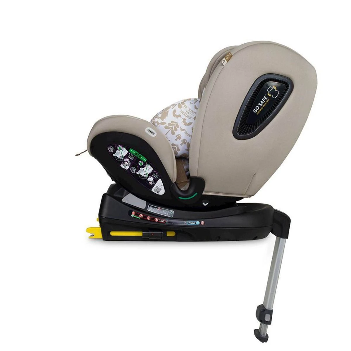 Cosatto All In All 360 Rotate I-Size Group 0+/1/2/3 Car Seat With IsoFix - Whisper 4 Cosatto All In All 360 Rotate I-Size Group 0+/1/2/3 Car Seat With IsoFix - Whisper - Image 2