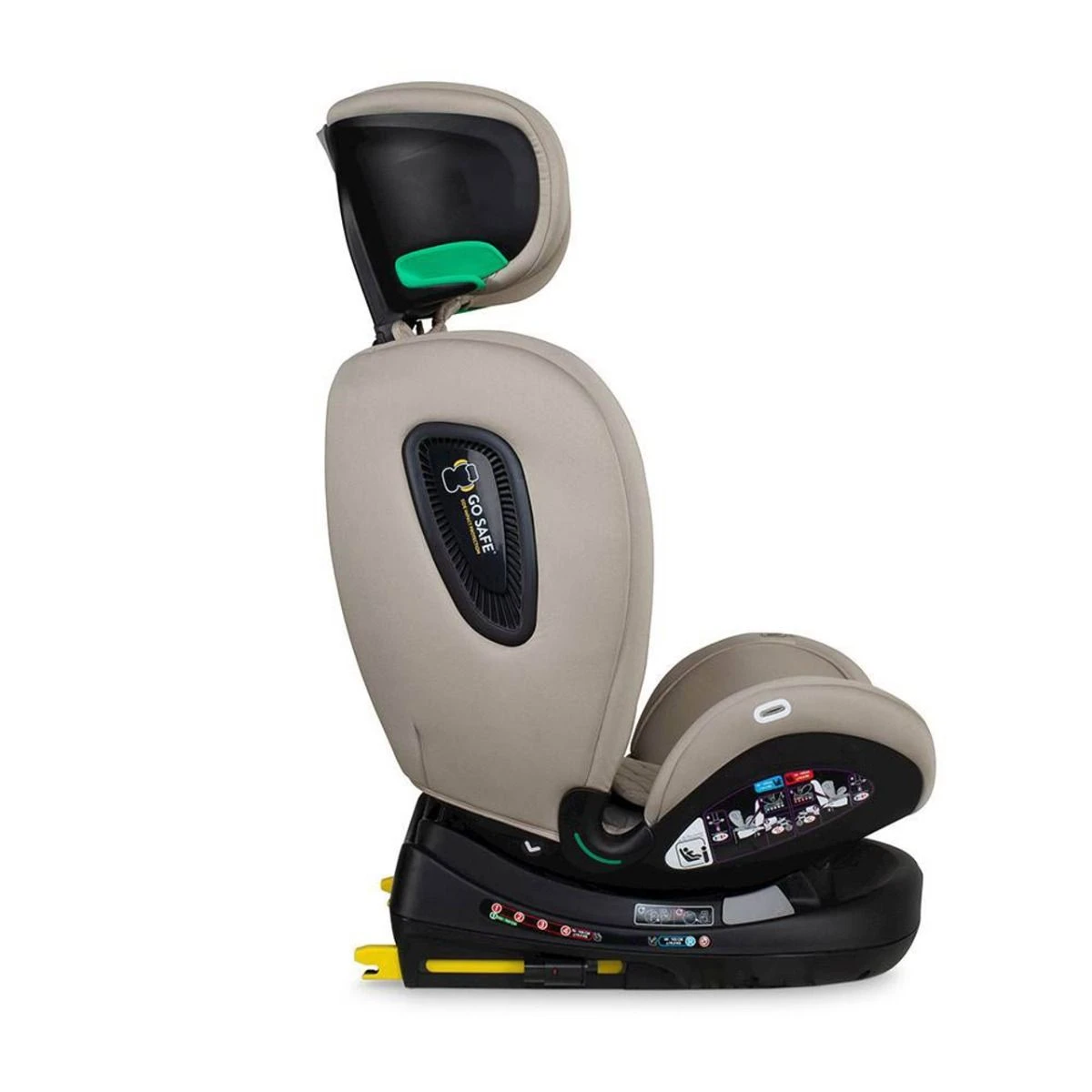 Cosatto All In All 360 Rotate I-Size Group 0+/1/2/3 Car Seat With IsoFix - Whisper 8 Cosatto All In All 360 Rotate I-Size Group 0+/1/2/3 Car Seat With IsoFix - Whisper - Image 6