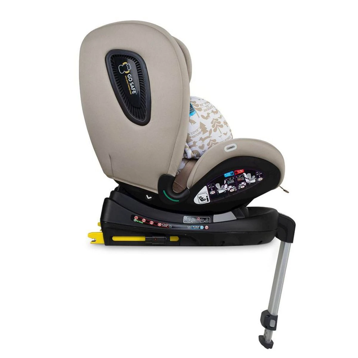 Cosatto All In All 360 Rotate I-Size Group 0+/1/2/3 Car Seat With IsoFix - Whisper 9 Cosatto All In All 360 Rotate I-Size Group 0+/1/2/3 Car Seat With IsoFix - Whisper - Image 7