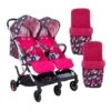 Cosatto Woosh Double Stroller And Footmuff Bundle - Unicorn Land 2 Cosatto Woosh Double Stroller And Footmuff Bundle - Unicorn Land -Baby Products Store cosatto compact strollers cosatto woosh double and footmuff bundle unicorn land