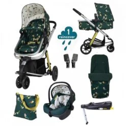 Cosatto Giggle 3 In 1 I-Size Everything Bundle - Birdland