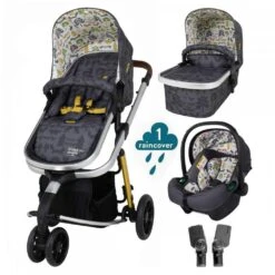 Cosatto Giggle 3 In 1 I-Size Car Seat Bundle - Nature Trail