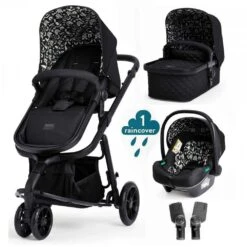 Cosatto Giggle 3 In 1 I-Size Car Seat Bundle - Silhouette