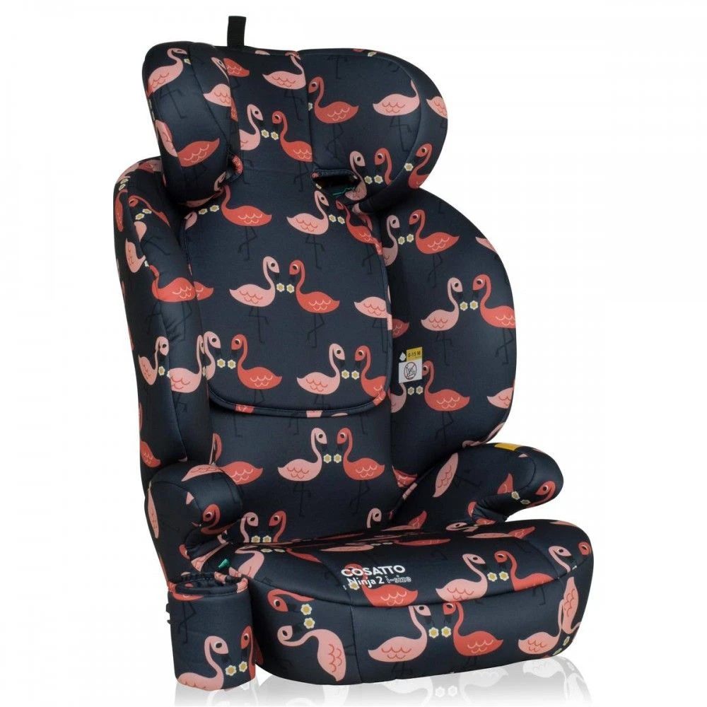 Cosatto Ninja 2 I-Size Car Seat - Pretty Flamingo 6 Cosatto Ninja 2 I-Size Car Seat - Pretty Flamingo - Image 4