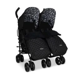 Cosatto Supa Dupa Twin Pushchair - Silhouette