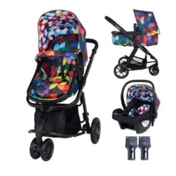 Cosatto Giggle 2 In 1 Travel System Bundle - Kaleidoscope