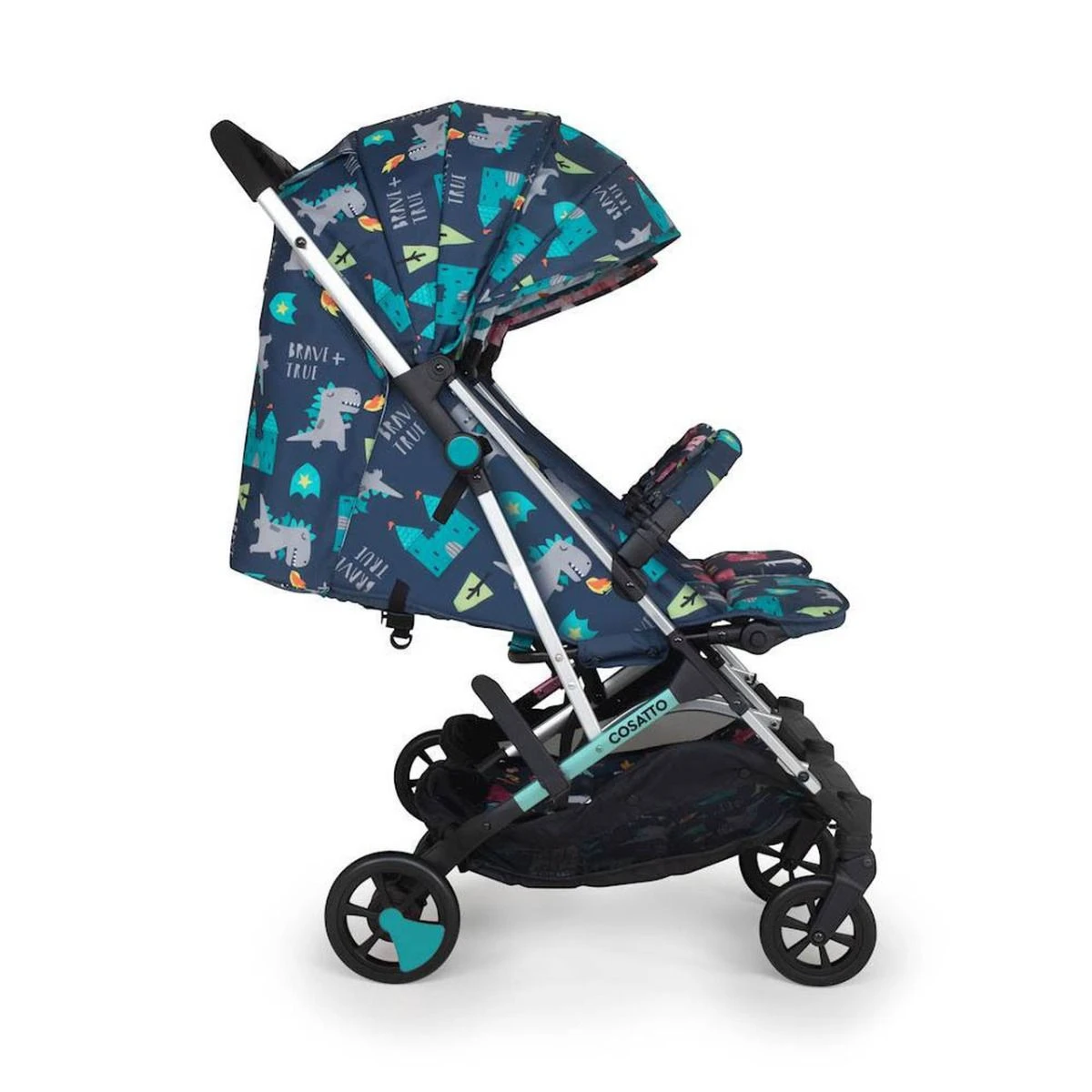 Cosatto Woosh Double Stroller - Fairy Tale 6 Cosatto Woosh Double Stroller - Fairy Tale - Image 4