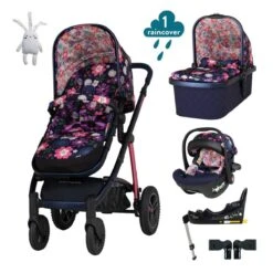 Cosatto Wow 2 Acorn I-Size Car Seat And Base Bundle - Dalloway