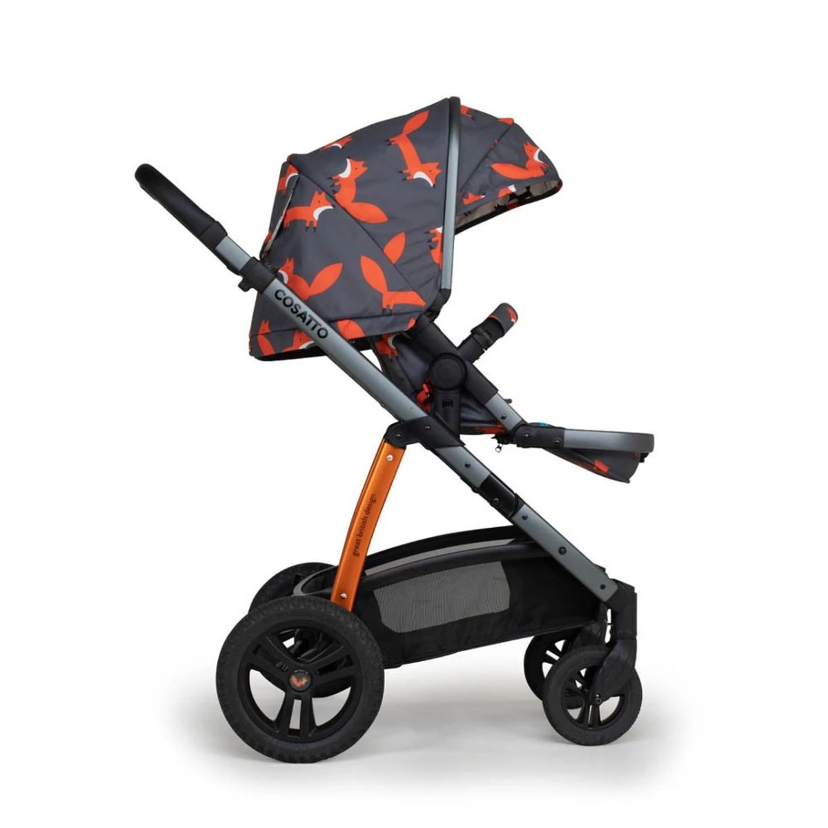 Cosatto Wow 2 Acorn I-Size Car Seat And Base Bundle - Charcoal Mister Fox 9 Cosatto Wow 2 Acorn I-Size Car Seat And Base Bundle - Charcoal Mister Fox - Image 7