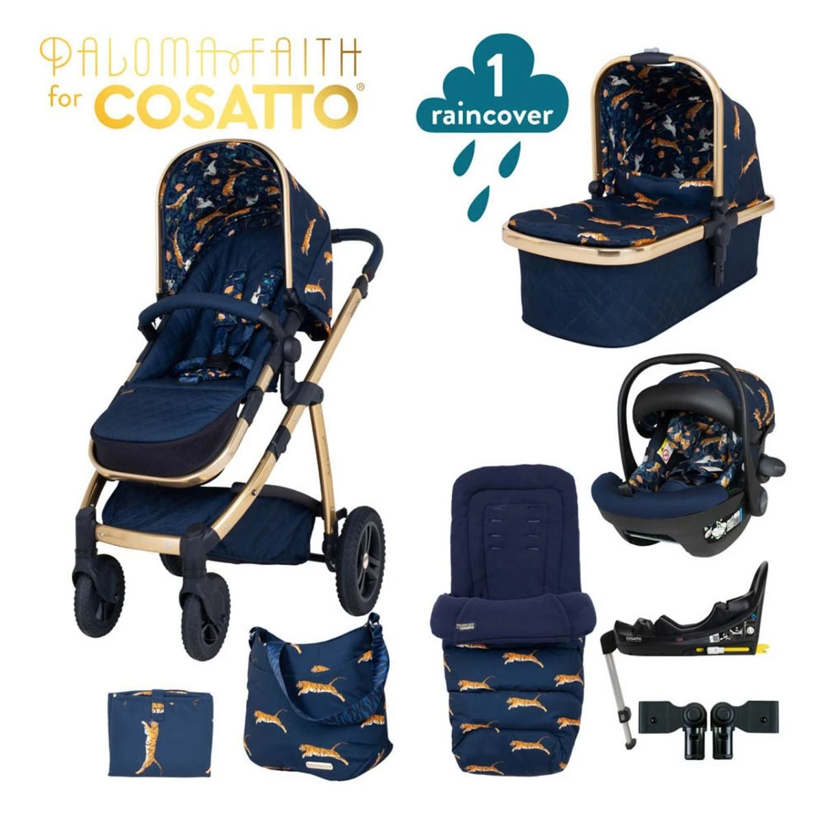 Cosatto X Paloma Faith Wow 2 Acorn I-Size Everything Bundle - On The Prowl 3 Cosatto X Paloma Faith Wow 2 Acorn I-Size Everything Bundle - On The Prowl