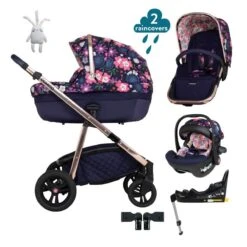 Cosatto Wow Continental Acorn I-Size Car Seat And Base Bundle - Dalloway