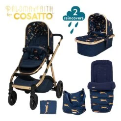 Cosatto X Paloma Faith Wow XL Pram & Accessories Bundle - On The Prowl