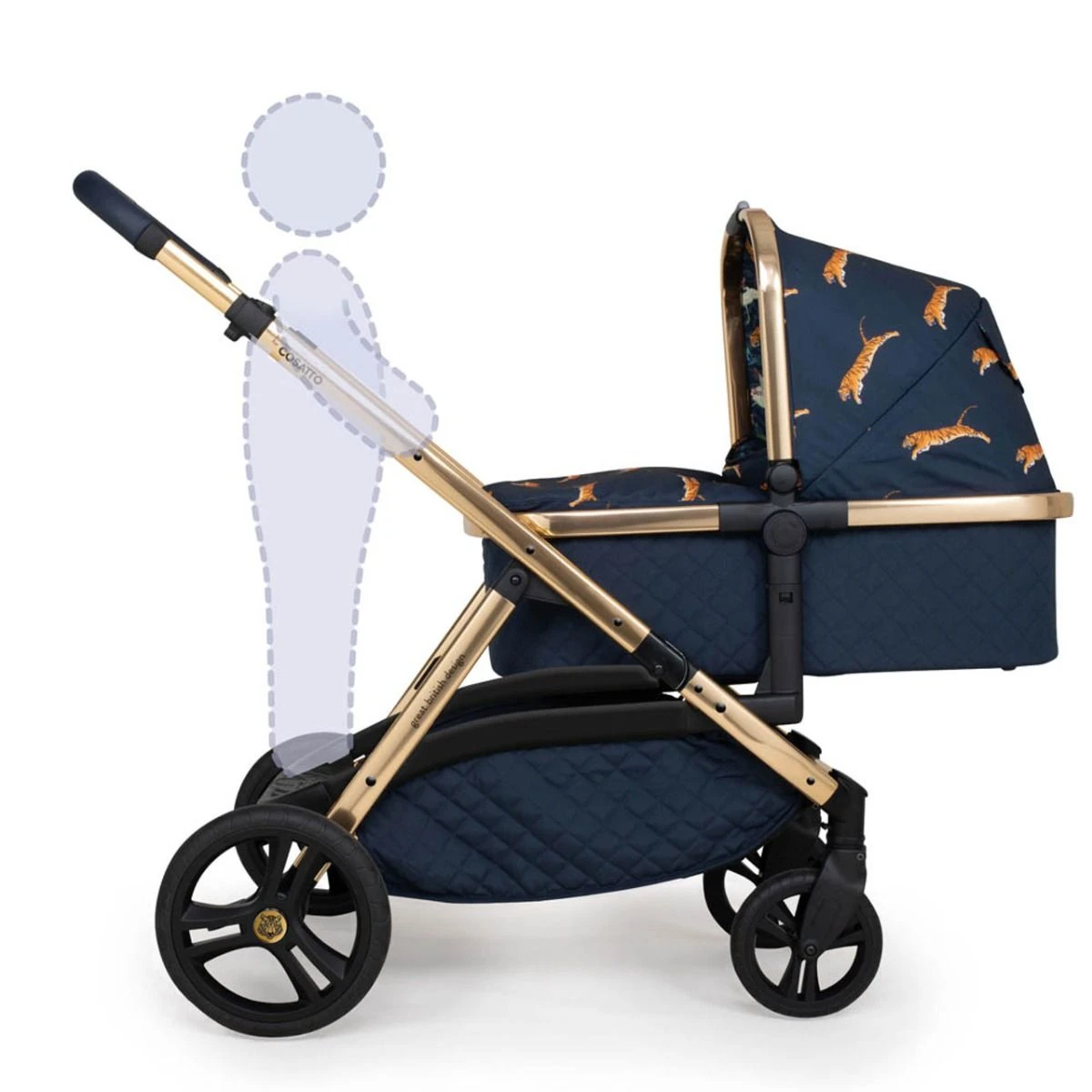 Cosatto X Paloma Faith Wow XL Pram & Accessories Bundle - On The Prowl 12 Cosatto X Paloma Faith Wow XL Pram & Accessories Bundle - On The Prowl - Image 10