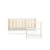 CuddleCo Nola 2 Piece Nursery Furniture Set - White And Natural 1 CuddleCo Nola 2 Piece Nursery Furniture Set - White And Natural -Baby Products Store cuddleco nola 2 piece room set white natural 1