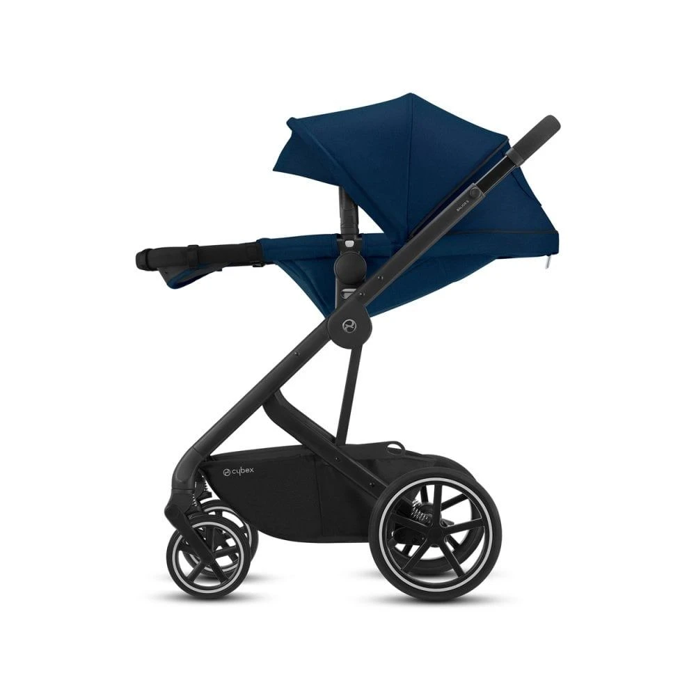 Cybex Balios S 2in1 Black Pushchair - Soho Grey 6 Cybex Balios S 2in1 Black Pushchair - Soho Grey - Image 4