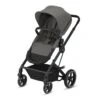 Cybex Balios S 2in1 Black Pushchair - Soho Grey 1 Cybex Balios S 2in1 Black Pushchair - Soho Grey -Baby Products Store cybex balios s 2 in 1 pram pushchair black frame soho grey 1